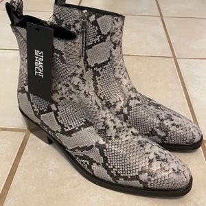 Straight from Hell snakeskin boots size 10